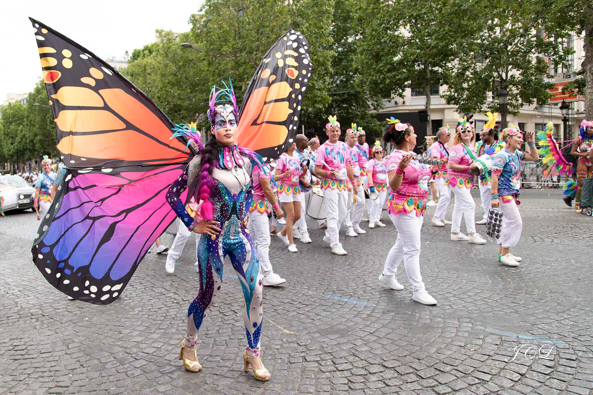 Paris, Carnaval tropical Champs Elysées.